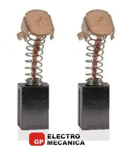 Imagen 2 de 7 de Carbones Amoladora Black&decker G720 41/2 115 Mm Excelente
