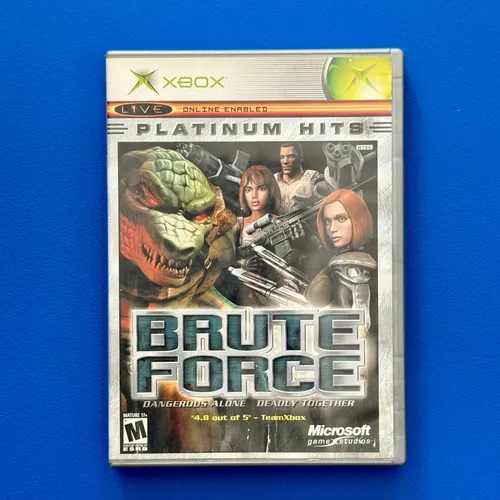 Jeu Xbox Brute Force - Version PAL Complète Avec Boîte Et Manuel - Très Bon état