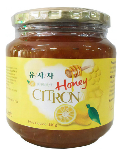Mel Com Cidra Chá Vitamina C Coreano Honey Citron Tea 550g