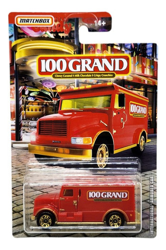 Camion Matchbox Internacional Armored Car 100 Grand Mattel 