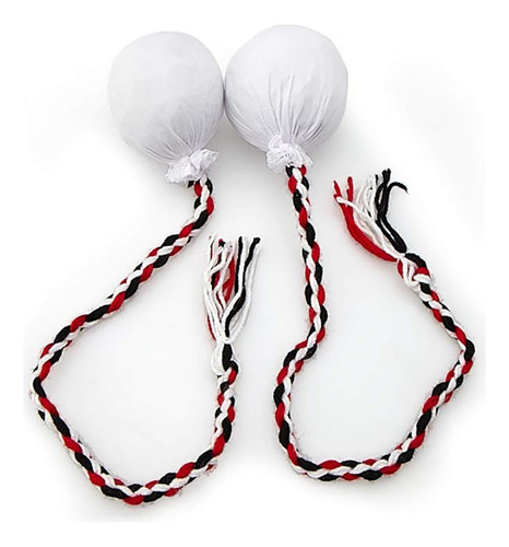 Islander Hawaiian Hula Implement Poi Ball Blanco