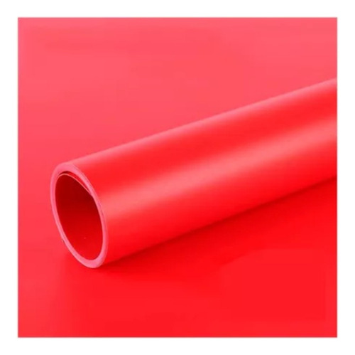 Fondo Plastificado Rojo 68 X 130cm