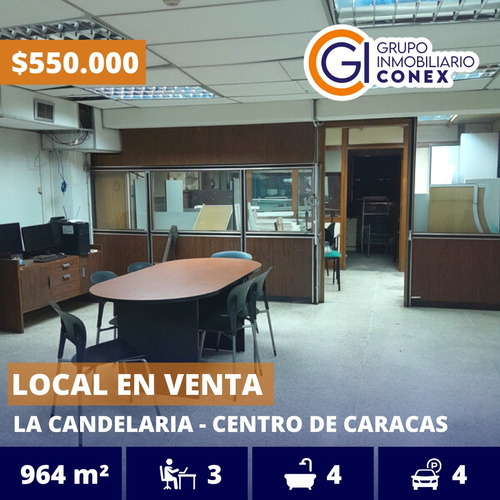 Se Vende Local 964m2 La Candelaria Caracas 8170