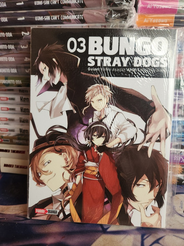 Bungo Stray Dogs Tomo 3 Manga Panini Mexico