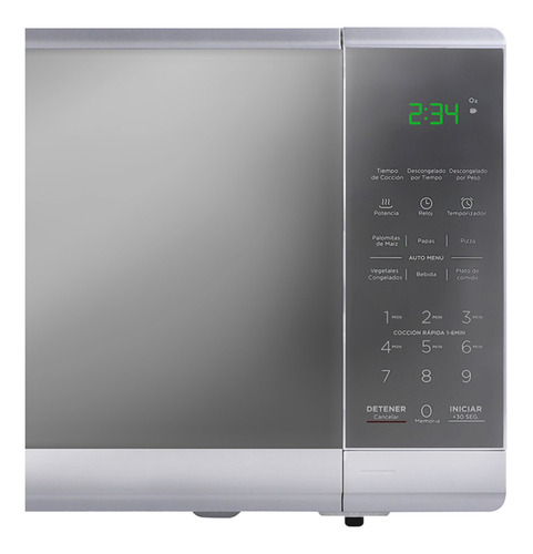 Microondas Midea Mmdf07s2mg Silver 0.7p3 20l 120v