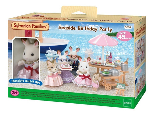 Sylvanian Families 5207 Cumpleaños En La Playa Orig Intek