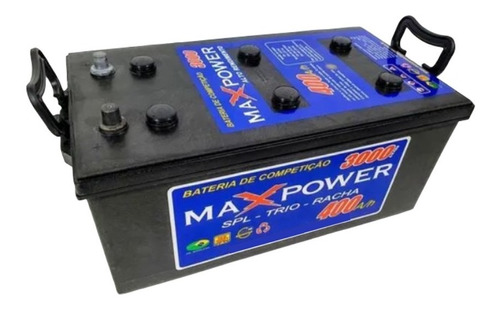 Bateria Max Power 400ah Alto Desempenho Estacionaria Maxpowe