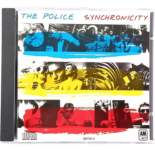 The Police Cd Synchronicity 1983 Importado Igual A Nuev 