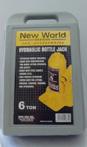 Imagen 2 de 2 de Gato Hidráulico Tipo Botella 6 Ton