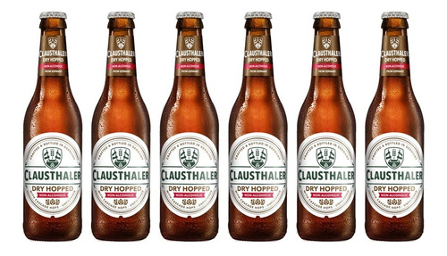 Cerveza Sin Alcohol Clausthaler Unfiltered 330 Ml X 6 Un