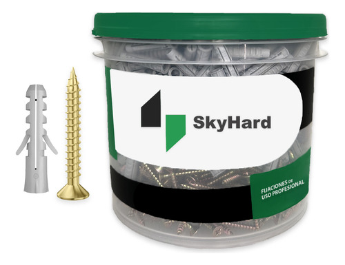 Balde Skyhard Tarugo Comun 6 + Tornillo Fix 4,5x35 X 1000u