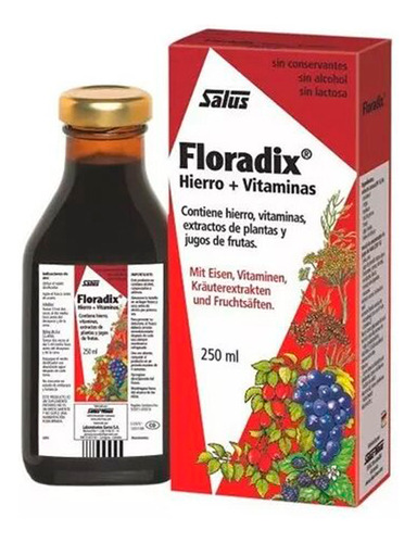 Floradix® Hierro + Vitaminas 250ml