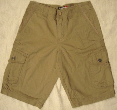 Bermuda Quiksilver Talle 25, Marron, Como Nueva!