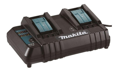 Carregador Duplo Bateria Makita 18v Lxt Dc18sh Bivolt