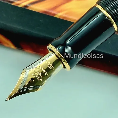 Caneta Padrão Duofold Centennial Parker Black & Pearl- Tint
