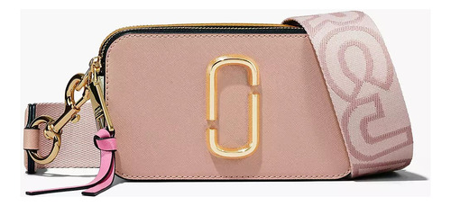 Bolsa Bandolera Marc Jacobs Snapshot Color Rosa Claro
