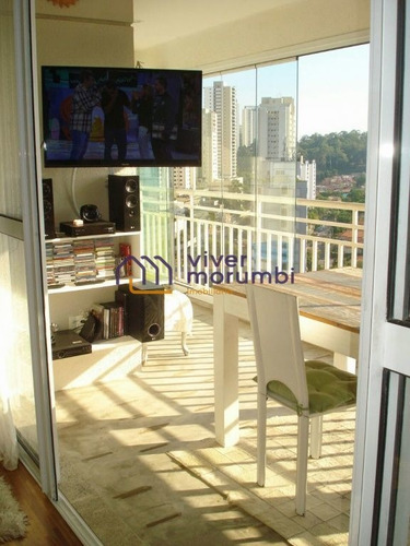 Imagem 1 de 15 de Excelente Apartamento, Novo, 3 Dormitórios E Varanda Gourmet - Nm3483