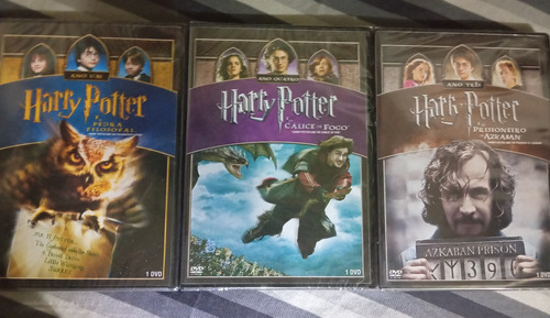 Dvd Harry Potter, E A Pedra Filosofal, Ordem Da Fênix E O Ca