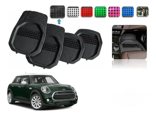 Tapetes 4pz Charola 3d Color Mini Cooper 2019 A 2024