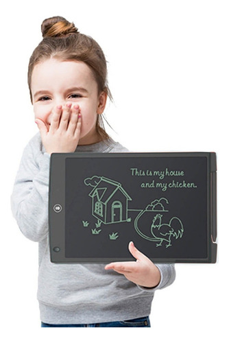 A A Tableta Gráfica Escritura Lcd Led Inteligente For Niños