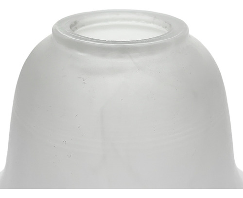 Refacción Pantalla De Cristal Para Lámparas/candiles Blanco Blanco Pt-106-bm