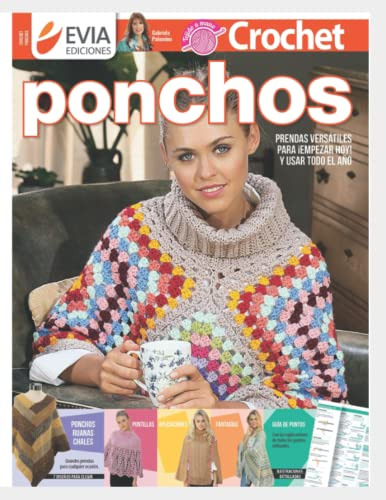 Crochet Ponchos: Prendas Versatiles Para Empezar Hoy! Y Usar