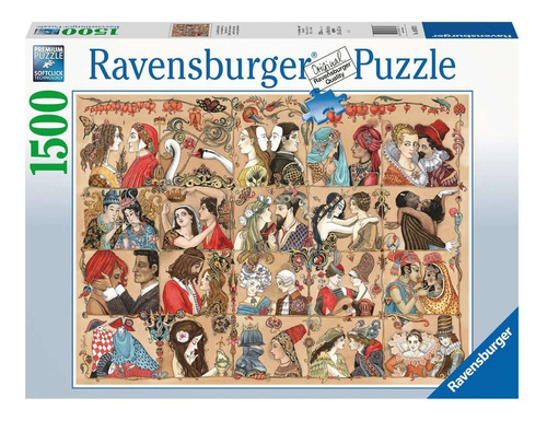 Rompecabezas 1500 Piezas Ravensburger - El Amor En El Tiempo