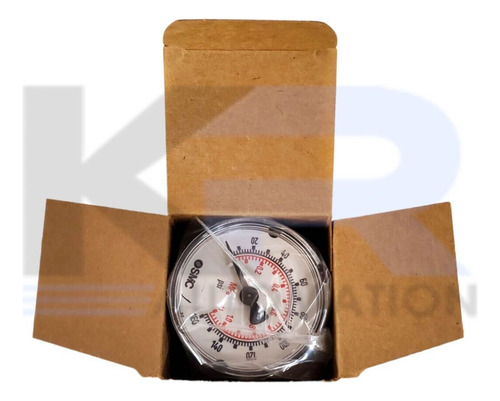 New Smc 4274891 Pressure Gauge 160psi Ssn