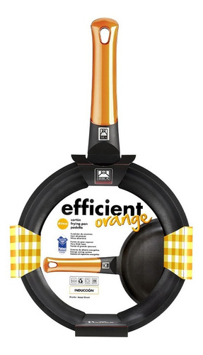 Imagen 2 de 8 de Sarten Profesional 26 Cm Efficient Orange Pettish Online