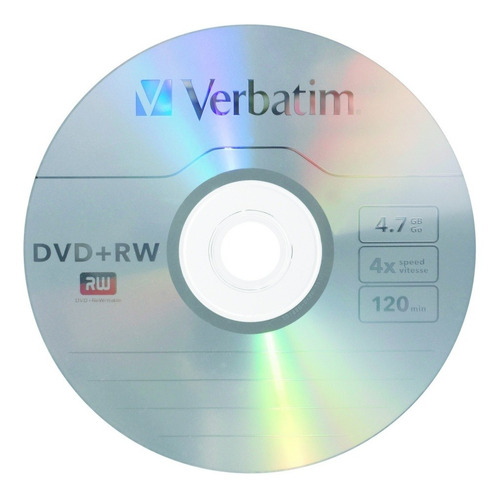 Dvd+rw 4x 4.7gb 10pk  94839