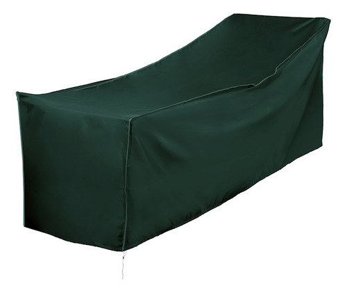 Funda Camastro Verde P/jardín Exterior Poliéster Interattika