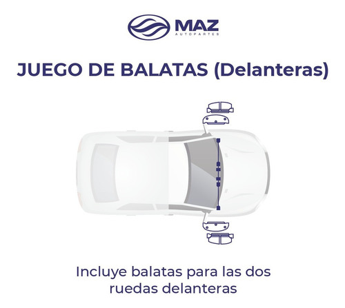 Balatas Delanteras Dodge Charger Daytona R/t 2006 Brembo