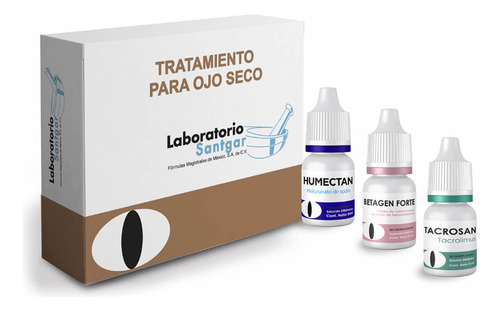 Tratamiento Ojo Seco (humectan, Betagen, Tacrosan)