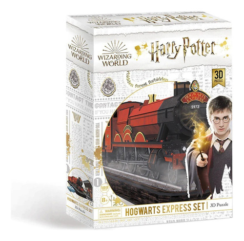 Hogwarts - Tren Express - Harry Potter - Cubicfun Puzzle 3d