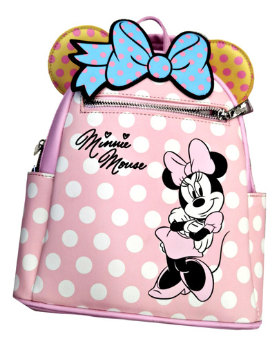 Bolso Minnie Mouse Girly Backpack Moda Disney 