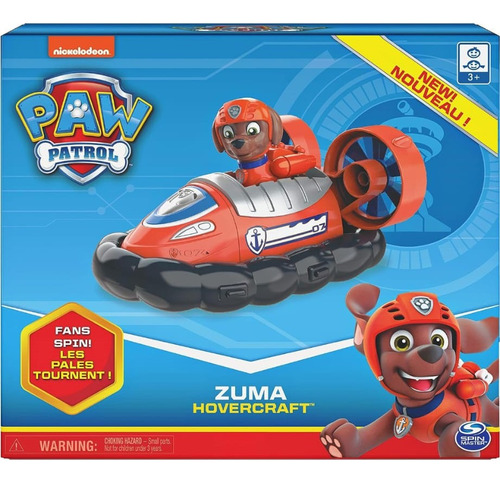 Paw Patrol: Zuma Hovercraft Toy Car 