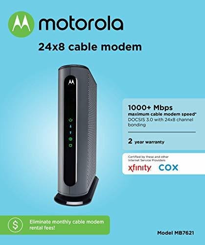 Mot Cable Modem Modelo Mb Docsis Aprobado Comcast