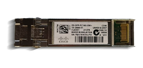 Cisco Módulo Sfp Ds-sfp Fc16g-sw Semi Nuevo