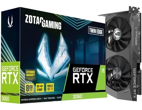 Placa de video Nvidia Zotac Gaming GeForce RTX 30 Series RTX 3060 ZT-A30630E-10M 8GB