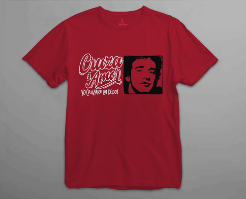 Remera Algodón Bordó Puente Gustavo Cerati Letra Soda Stereo