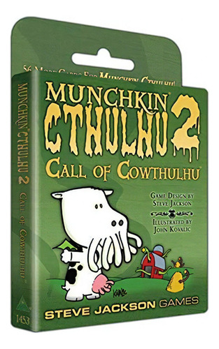 Jogo de tabuleiro Munchkin Cthulhu 2: Call Of Cowthulhu - Inglês