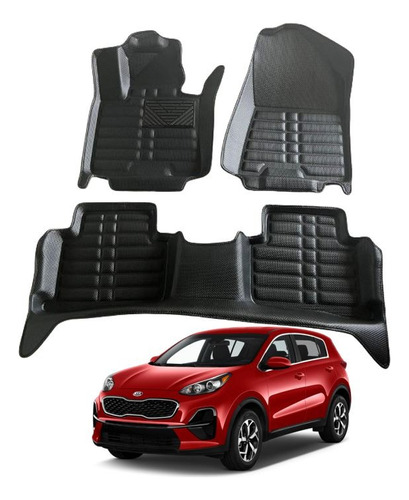 Funda De Piso 3d Kia Sportage 2015-22 Calce Perfecto