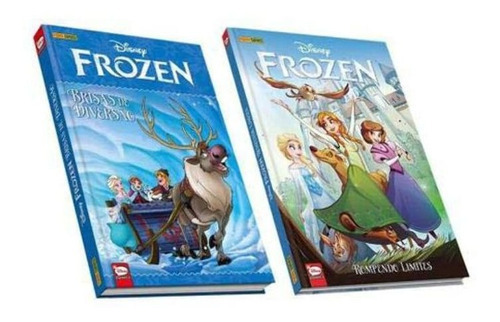 Kit Frozen 1, De Disney. Editora Panini Em Português