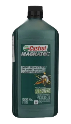 Aceite 10w40 Semisintetico Castrol Magnatec 