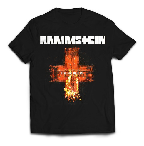 Camiseta Rammstein Cross Rock Activity