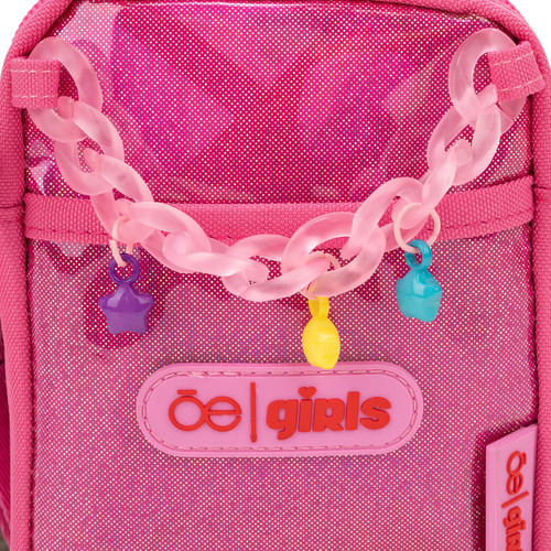 Bolsa Niñas Crossbody Cloe Frewin I Miniatura Color Rosa