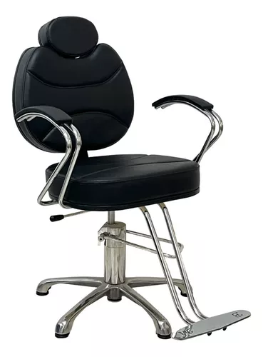 Poltrona Cadeira Reclinável De Barbeiro E Salão - BM Móveis - Para Salão de  Beleza