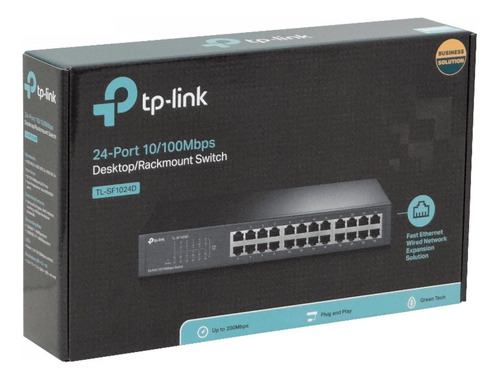 Conmutador Tp-link 24 Puertos Clickbox