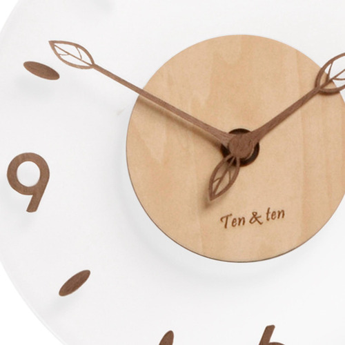 Reloj De Pared De Acrílico De Madera, Relojes 12 Pulgadas