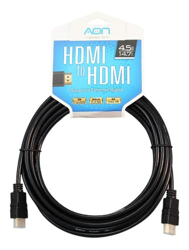 Cable Aon Hdmi A Hdmi 4k 4.5m